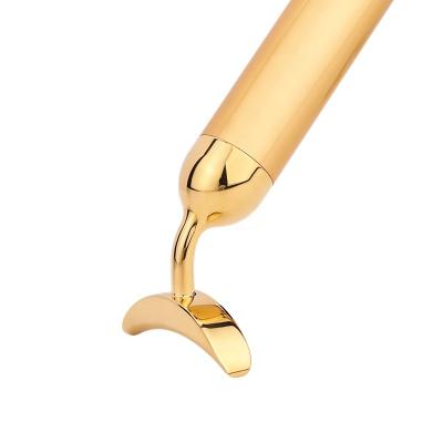 China High Quality Beauty Tools 24K Gold Bar Face Lift Personal Care Electric U Shaped Neck Massager for sale