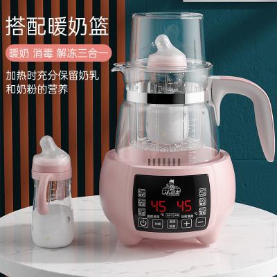 China 360 Degree Health Rotation Low Pot Mini Flower Teapot Electric Medicine Multifunctional Glass Tea 1.5L 800W for sale