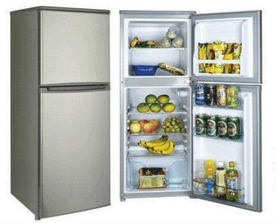 China BCD-76 COMPRESSOR Mini Double Door Refrigerators Top Freezer Refrigerator Portable Home Appliance for sale