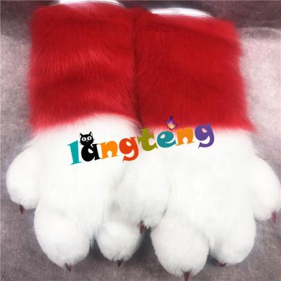 China INSTOCK Y10 Cosplay Handmade Fursuit Props Animal Plush Nails Animal Claw for sale