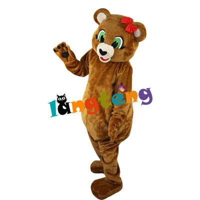 China INSTOCK 540 Cartoon Halloween Party Cosplay Christmas Carnival Apparel Brown Bear Ursusarctos Mascot Costumes for sale