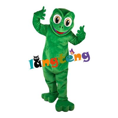 China INSTOCK 1052 wholesale adult party green frog fancy dress mascot costume for holiday for sale