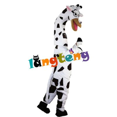 China INSTOCK 713 Cartoon Halloween Party Cosplay Christmas Carnival Apparel Giraffe Mascot Costumes for sale