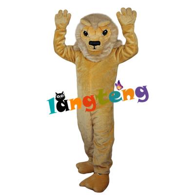 China INSTOCK 792 Cartoon Halloween Party Cosplay Christmas Carnival Clothing Yellow Lion Mascot Costumes for sale