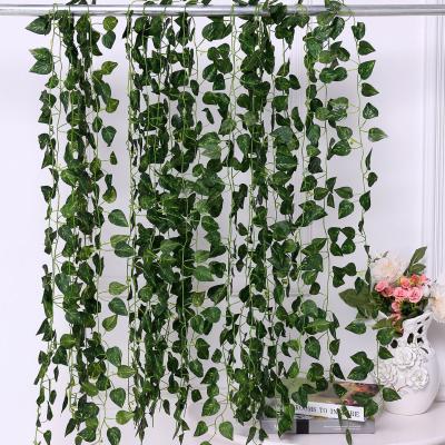 China Beautiful Newest Design Artificial Vine Leaf Plant High Quality Artificial Wedding Decoration for sale