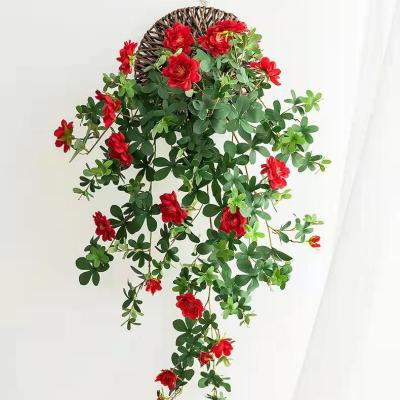 China Manufacturer realistic hot selling visteria flower vine flower vine white flower vine pretty red for sale