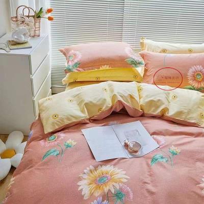 China Disposable Full Size 100% Cotton Duvet Cover 6pcs Duvet Cover 3D Comforter Set for sale