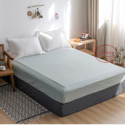 China Stain 300 Thread Count Disposable Luxury Queen Bed Covers Pillowcases Set Fitted Sheet for sale