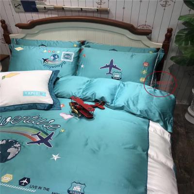 China Sustainable USA 100% Organic Cotton Kids Bedding Sheet Set Kids Bedding Set for sale