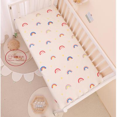 China Factory Sustainable 100% Cotton Baby Bedroom Products Baby Crib Bedding Set for sale