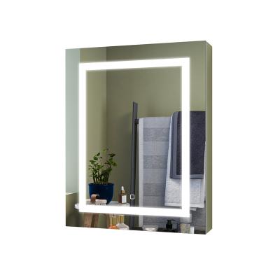 China AGMCB2430X Magnifying Enlarging Wall Hung Smart Cabinet Bathroom Mirrors Led Lighted Bathroom Medicine Mirror for sale