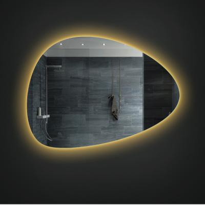 China Modern Magnifying Bathroom LED Smart Sensor Mirror Wall Mounted Bathroom Led Mirror for sale