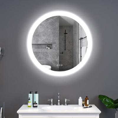 China Wholesale Enlarging Led Bathrooms Smart Mirror Rectangle Fog Light Touch Smart Mirror for sale