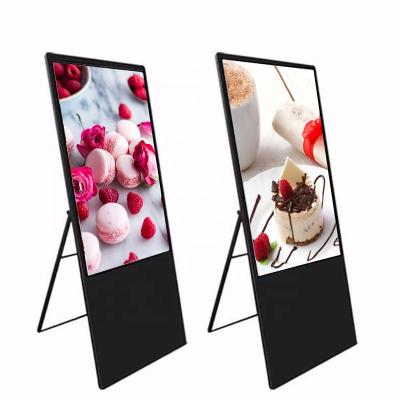 China Refee Indoor 43 Inch Android Poster LCD Advertising Portable Players Touch Screen Monitor Digital Signage and Displays for sale