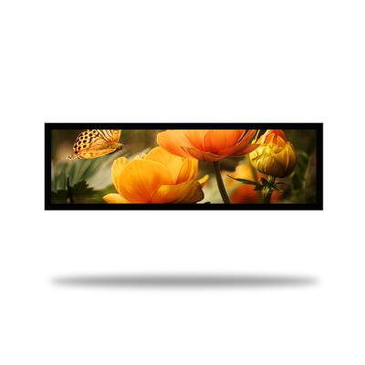 China Digital Signage Manufacturing Indoor Bar Display Stretched Bar LCD Display for sale