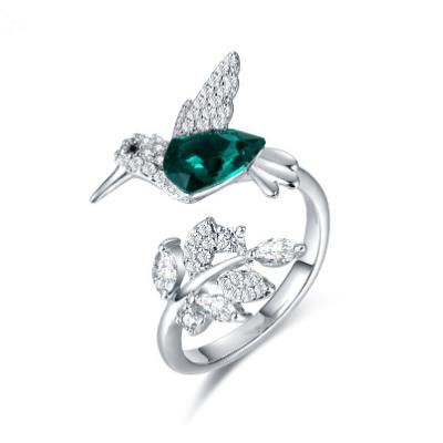 China Popular S925 Ethnic Sterling Silver Ring Bird Silver Ring For Women for sale