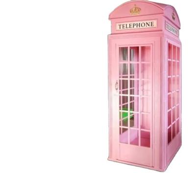 China Indoor Or Outdoor Europe Style London Telephone Booth For Sale Decoration / Telephone Booth for sale