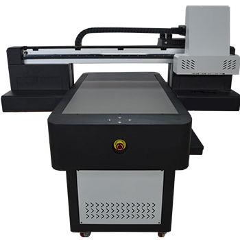 China Home Use 3pcs XP 600 Print Heads With Varnish Cylinder Rotary Cups Bottle Led Printing Machine UV Flatbed Printer for sale