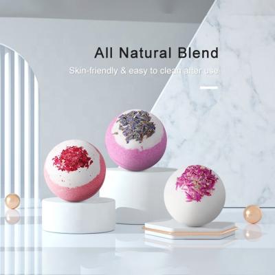 China Wholesale Home Spa Gift Set With Jewels Inside Bubble Vegan Natural Organic Fizzy Bath Bombs Fizzies Bath for sale