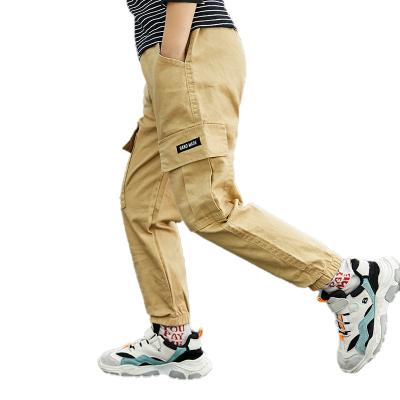 China Autumn New Arrivals Breathable Long Pants For Boys Latest Boy Cargo Pants Kid Boy Trousers for sale