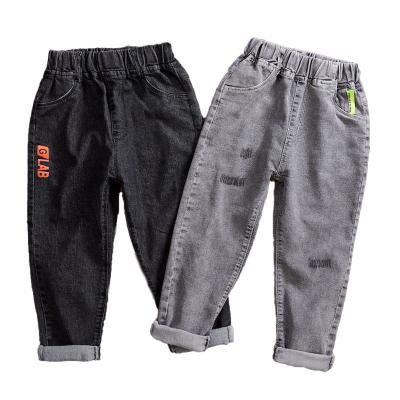 China Breathable Hot Sale Ins Kids Jeans Design Kids Jeans Baby Boy Pants High Quality Boys Jeans for sale