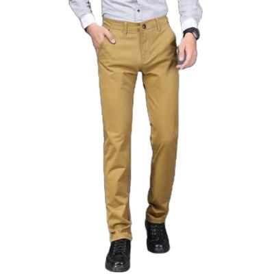 China 2021 Anti-wrinkle fashion men's soft pants khaki pants Male Suit Pants for sale