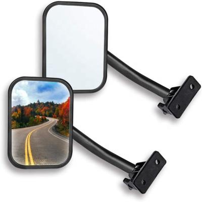 China Door Off Mirror For TJ JK 4x4 Offroad Mirror Rectangular PICKUP for sale