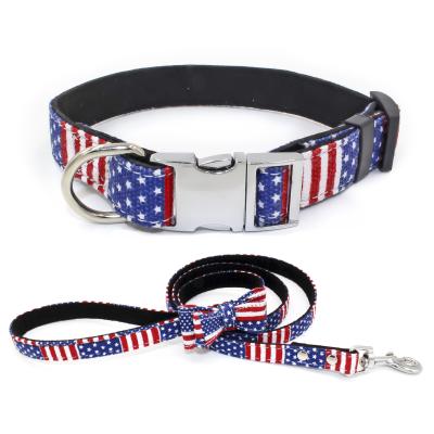 China JEWELED 2022 All Metal Buckle Microfiber Cloth Dog Collar Pet Collar Leash Set Multifunctional Engravable Microfiber Cloth Pet Collar for sale