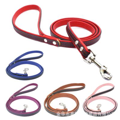 China New JEWELED Multifunctional Stainless Steel Engravable Dog Collar Pet Collar Leash Set Double Small And Medium Dog Collars Soft Leather for sale