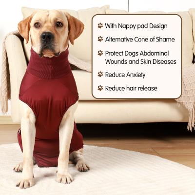 China 2022 Hot Selling Surgical Summer Dog Suit Dog Clothes Dog Diaper Aunt Clothes Physiological Viable Elastic Physiological Neutral Clothes for sale