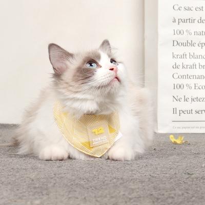 China 2021 Wholesale New High Quality Plain Adjustable Plain Pet Bandana Triangle Scarf Personalized Washable Pet Collar for sale