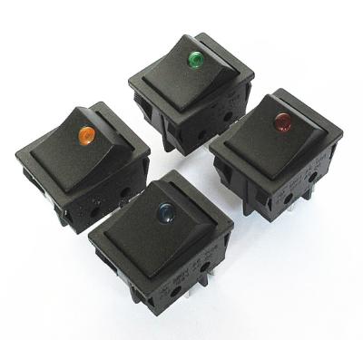 China On Off 6v 12v 24v 36v 110v 120v 220v Point KCD4 Red Green Blue Black Boat Switch for sale