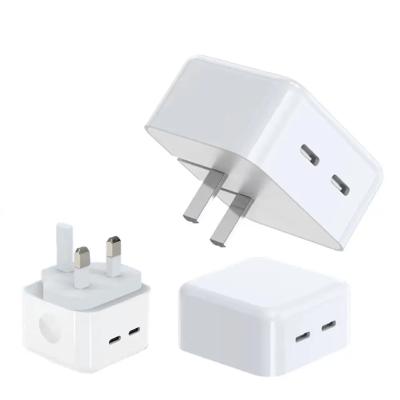 China Original Fast Charging PD 35W Adapter 35W USB C Quick Charging Type C Wall Charger 2 USB C Phone Adapter For iPhone 13/13 Pro Max Pro/13 For iPhone Charger 14 for sale