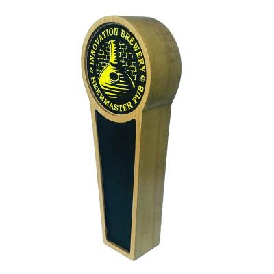 China Disposable Table Beer Tap Handle Natural Wooden Beer Tap Handle For Home Brew for sale