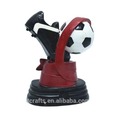 China Custom Europe Soccer Trophy Wholesale Souvenir Resin Trophy for sale