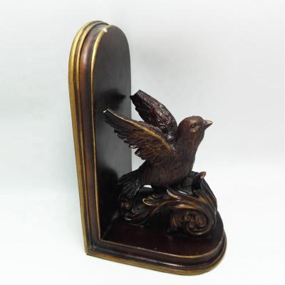 China China Resin Bird Animal Figurine Unique Custom Kids Bookends Bookends for sale