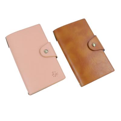 China Wholesale design printed mini pocket notebook custom to do list a6 dairy PU cover vegan leather journals for sale