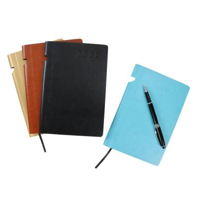 China Custom Logo Eco-Friendly Wholesale A5 Cover Spiral Sublimation Leather Diary Planner Journals Notebook With Pen for sale