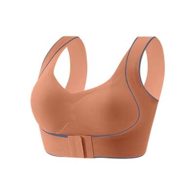 China Antibacterial High Quality Back Belt Correction Traceless Back Support Compression Lift Postural Correction Bra Mail Surgery Bra Women for sale