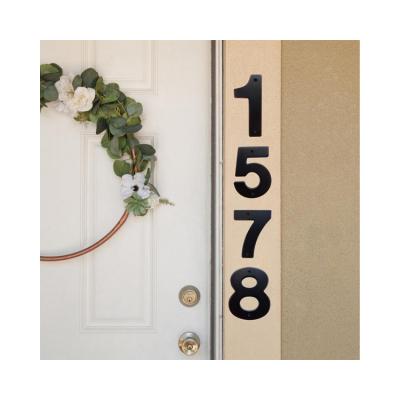 China High Quality Waterproof And Rustproof With Competitive Price China Manufacturer Outdoor House Numbers Sign For Mailbox for sale