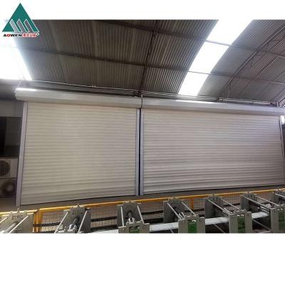 China Factory Supply Good Quality Motorized Rolling Shutter Garage Doors Windproof for sale