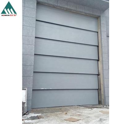 China Factory supply good quality heat insulation industrial sectional door for sale