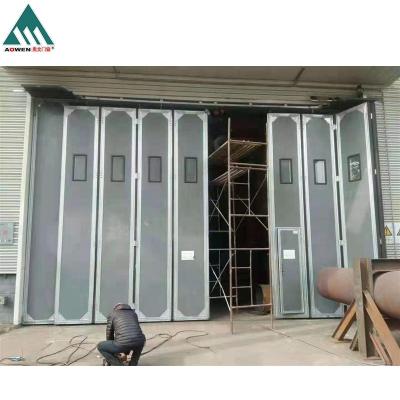 China High Quality Heat Insulation Factory Supplies For Warehouse Industrial Folding Doors for sale