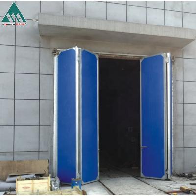 China High Quality Heat Insulation Factory Supplies For Industrial Warehouse Workshop Folding Doors for sale