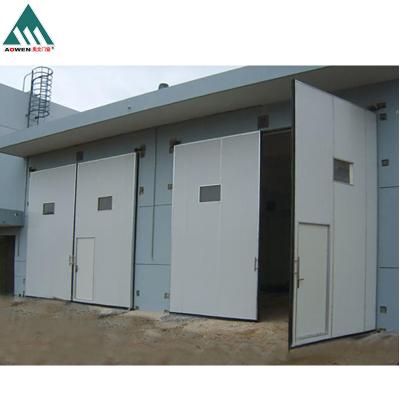 China High Quality Heat Insulation Workshops , Warehouses Swing Door for sale