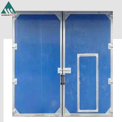 China ISO Factory Manufacture Windproof Factory Use 2 Way Industrial Swing Door for sale