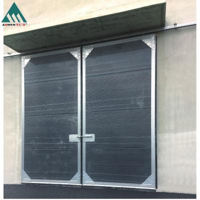 China Thermal insulation best price automatic or manual industrial sliding door for sale