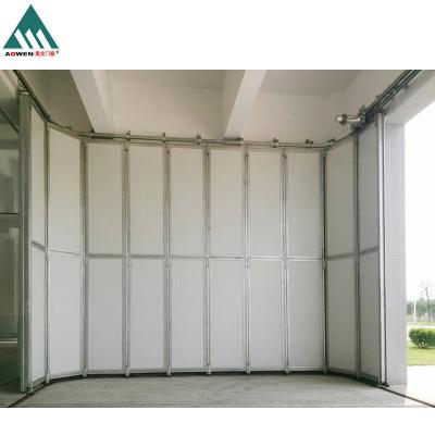 China Heat Insulation Hot Selling Industrial Aircraft Hangar Door Around The Corner for sale