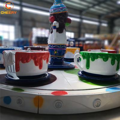 China As your requirements China supplier 24 seats spinning tea cup rides coffee cup kiddie spinning rides for sale