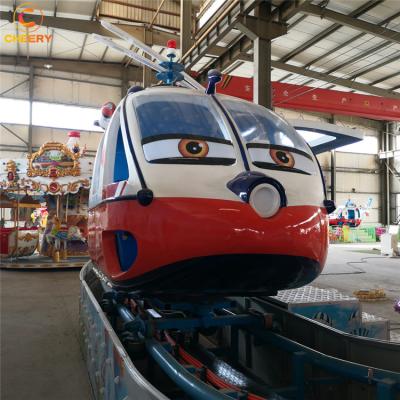 China As your fun mini jolly game kiddie equipment conditions amusement helicopter spinning sliding ride on track for sale